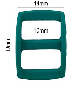 50un Regulador 10mm Tiffany Plástico Alça Bolsas Mochilas