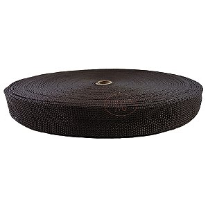 50m Fita CA 30mm 3cm Marrom Cadarço Alça Bolsas Mochilas Costura