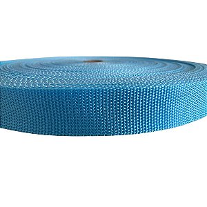 250m Fita CA 30mm 3cm Azul Bebê Cadarço Bolsas Mochilas