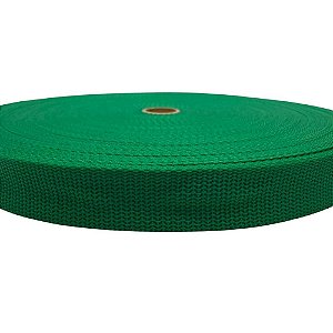 250m Fita CA 30mm 3cm Verde Bandeira Alça Bolsas Mochilas