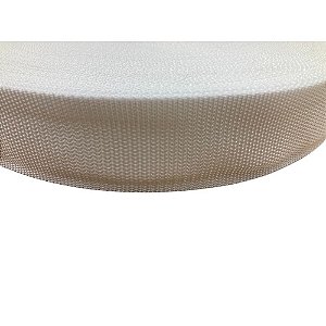 250m Fita CA 40mm 4cm Branca Alça Bolsas Cadarço Mochilas