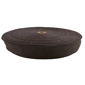 250m Alça CBR 30mm 3cm Marrom Fita Bolsas Cadarço Mochilas