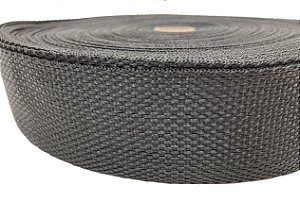 250m Alça CBR 50mm 5cm Preta Fita Bolsas Cadarço Mochilas