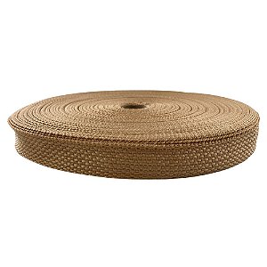 50m Alça CBR 25mm Bege Cadarço Costura Fita Bolsas Mochilas