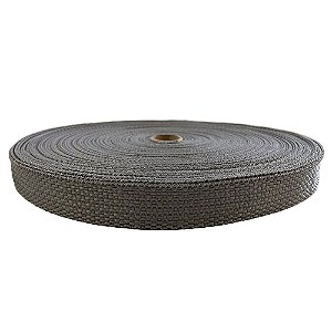50m Alça CBR 25mm Cinza Cadarço Costura Fita Bolsas Mochilas