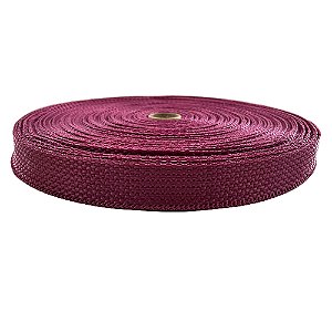 50m Alça CBR 25mm Vinho Cadarço Costura Fita Bolsas Mochilas