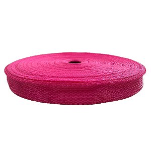 50m Alça CBR 25mm Rosa Flúor Cadarço Fita Bolsas Mochilas