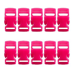 1000un Fecho 15mm Pink Engate Plástico Bolsas Alça Mochilas