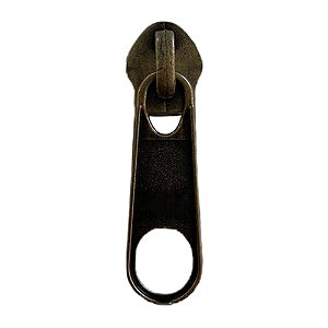10un Cursor N°05/06 Ouro Velho Puxador Carrinho Zíper Bolsas