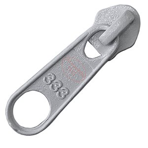 50un Cursor N°05/06 Branco Puxador Carrinho Zíper Bolsas