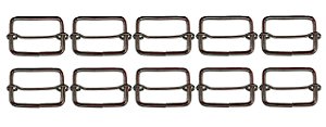 1000un Regulador 40mm Niquelado Ferro Passador Bolsas Mochila