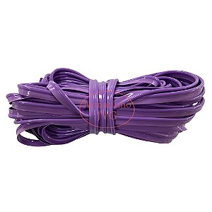 50m Vivo PVC Lilás Costura Acabamento Bolsa Mochilas Mala Plástico