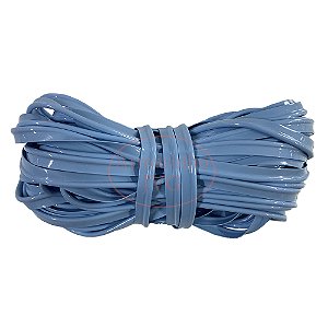 100m Vivo PVC Azul Bebê Costura Acabamento Bolsa Mochilas Mala Plástico
