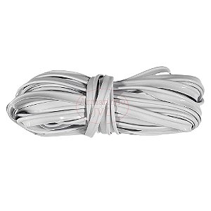 100m Vivo PVC Branco Costura Acabamento Bolsa Mochilas Mala Plástico