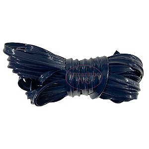 100m Vivo PVC Azul Marinho Costura Acabamento Bolsa Mochilas Mala Plástico