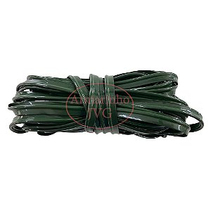 100m Vivo PVC Verde Musgo Costura Acabamento Bolsa Mochilas Mala Plástico