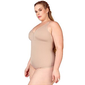 Cinta Body Modelador Plus Size Compressão sem Bojo