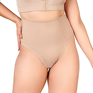 Cinta Modeladora em Cetinete Power Bege