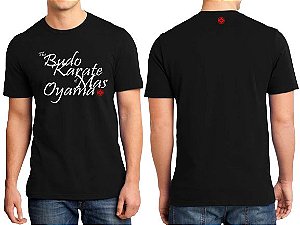 CAMISETA THE BUDO KARATE OF MAS OYAMA - ALGODÃO