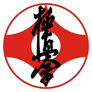 Adesivo Kyokushin Oficial – Kanku & Kanji de Mas Oyama | 12 Unidades Premium