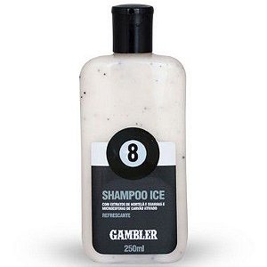Shampoo Ice Refrescante Bola 8 250ml Gambler