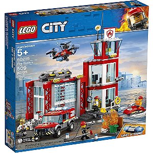 LEGO CITY QUARTEL DOS BOMBEIROS 60215