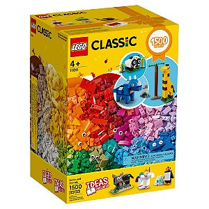 LEGO CLASSIC PECAS E ANIMAIS 11011 - 1500 PEÇAS