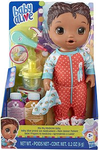 BABY ALIVE APRENDENDO A CUIDAR NEGRA E6941