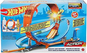 Pista Hot Wheels Super Loja de Pneus Mattel - Loja Zuza Brinquedos