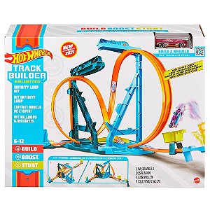 HOT WHEELS PISTA E ACESSORIO TOTAL TURBO TAKEOVER - MATTEL