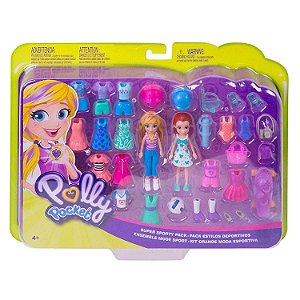 Polly Pocket Kit Grande Moda Esportiva Gdm18 - Mattel