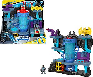 Imaginext Liga Da Justiça Batcaverna Bat-tech Mattel Gyv24