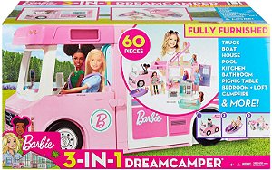 Barbie Veiculo Trailer Dos Sonhos 3 Em 1 - Mattel Ghl93