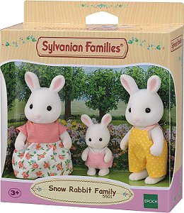 Sylvanian Families Família Dos Coelhos Neve Epoch 5501