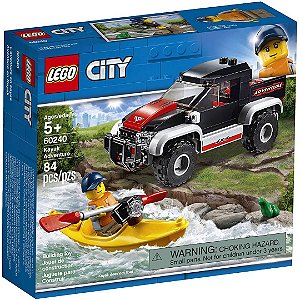 Lego city aventura com caiaque 60240