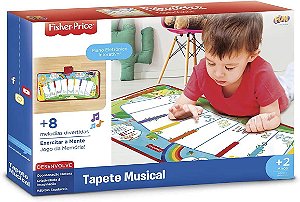 FISHER PRICE TAPETINHO MUSICAL M BARÃO F00059