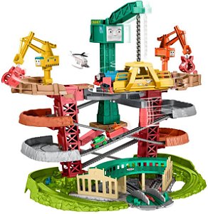 THOMAS E FRIENDSFERROVIA COM TRENZINHO SUPER ESTACAO GXH09