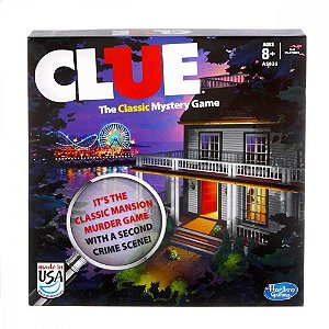 Hasbro Gaming Jogo Gaming Clue Azul Escuro