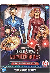 BONECO DR ESTRANHO FIGURA ANGE AND SCARLET WITCH F3354