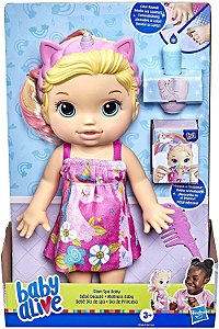 Boneca Baby Alive Glam Spa Loira F3564 - Hasbro