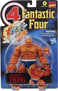 Boneco Marvel Legends -Series Retrô - Coisa - F0349 - Hasbro