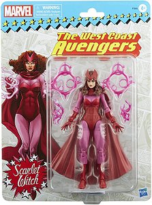 Boneco Marvel Legends Serie Retrô-Scarlet Witch-F5884-Hasbro