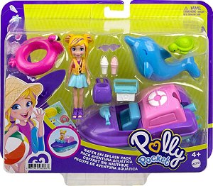 Polly Pocket Aventuras de Sereia - GXV27 - Mattel - Real Brinquedos