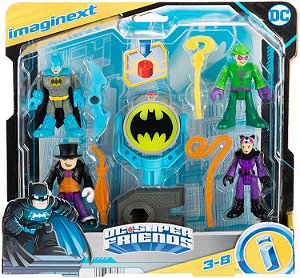IMAGINEXT DC SUPER FRIENDS MULTI-PACK BAT-TECH HFD47 MATTEL