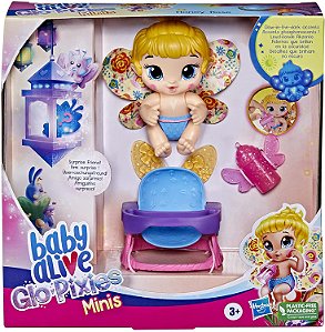 Baby Alive Glo Pixies Minis Honey Rose - Hasbro F3651