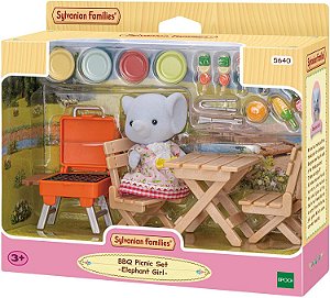 Sylvanian Families  Conjunto Piquenique e Churrasco  5640