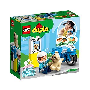 LEGO DUPLO MOTOCICLETA DA POLICIA 10967