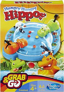 Jogo gaming Hipopótamos Comilões grab &go Hasbro F8255