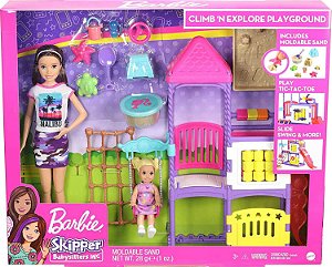 Boneca Barbie Skipper Babysitters Dia no Parque Mattel GHV89