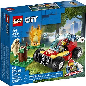 LEGO CITY FLORESTA EM CHAMAS 60247